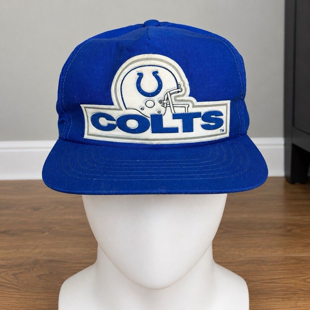 Vintage 90s Indianapolis Colts Drew Pearson YoungAn Snapback Hat NFL Korea